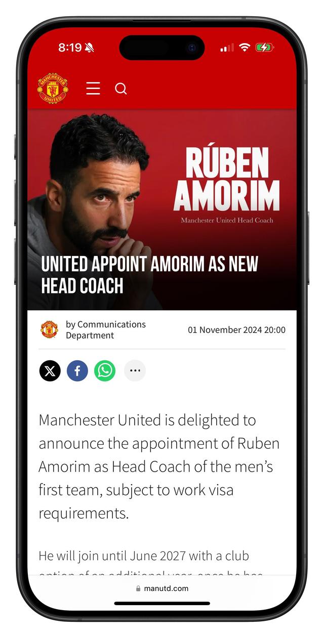 曼联新帅上任,球队未来走向备受关注 曼联新帅上任,球队未来走向备受关注